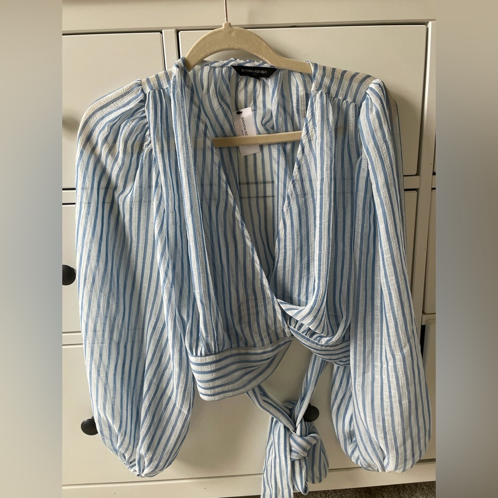 Pretty wrap blouse